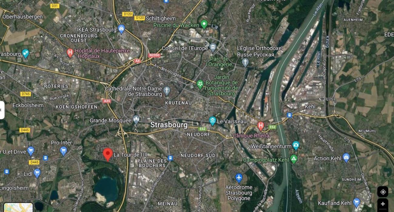 La Tour De L'Ill Villa Strasbourg Exteriör bild
